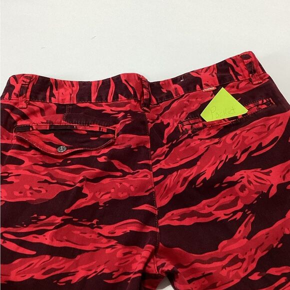 Kayden K Camo Jogger 34 Red Black Camo Joggers Cotton Kayden. K - Picture 6 of 12